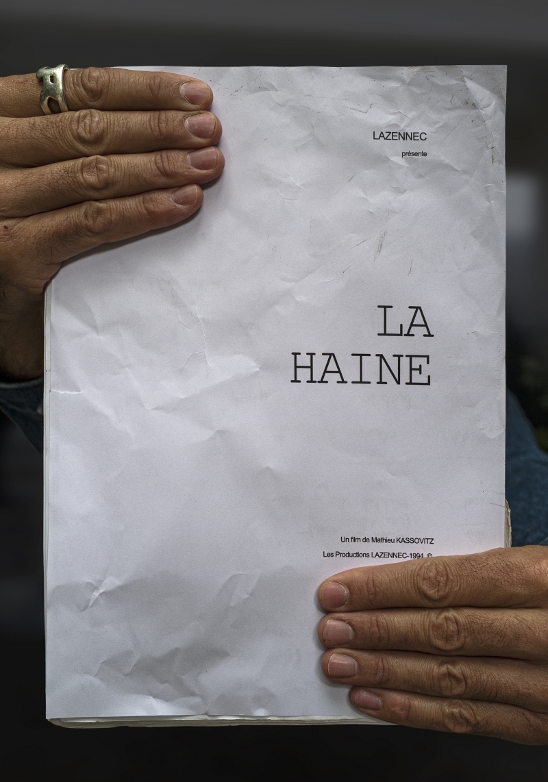 La Haine, fac-similé du scénario