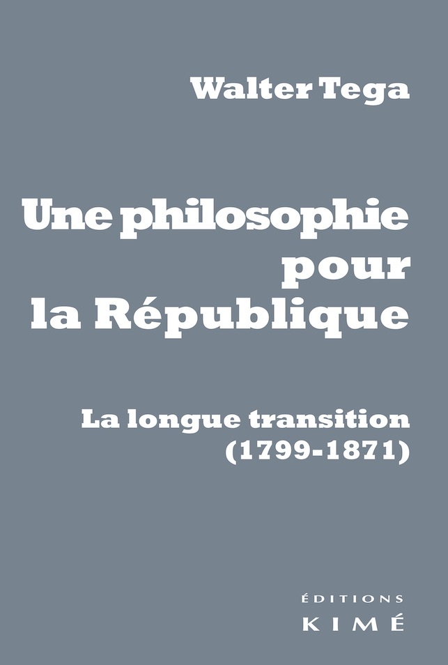 Une philosophie pour la République