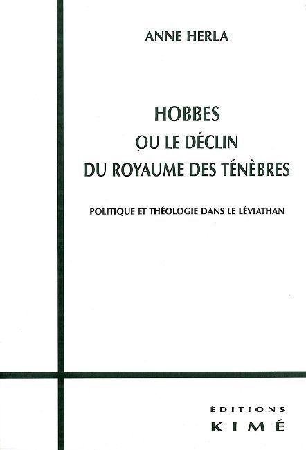 Hobbes ou le Declin du Royaume des Tenebres