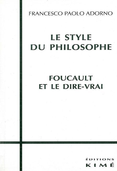Le Style du Philosophe