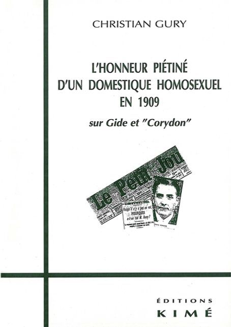 L' Honneur piétiné d'un domestique homosexuel en 1909