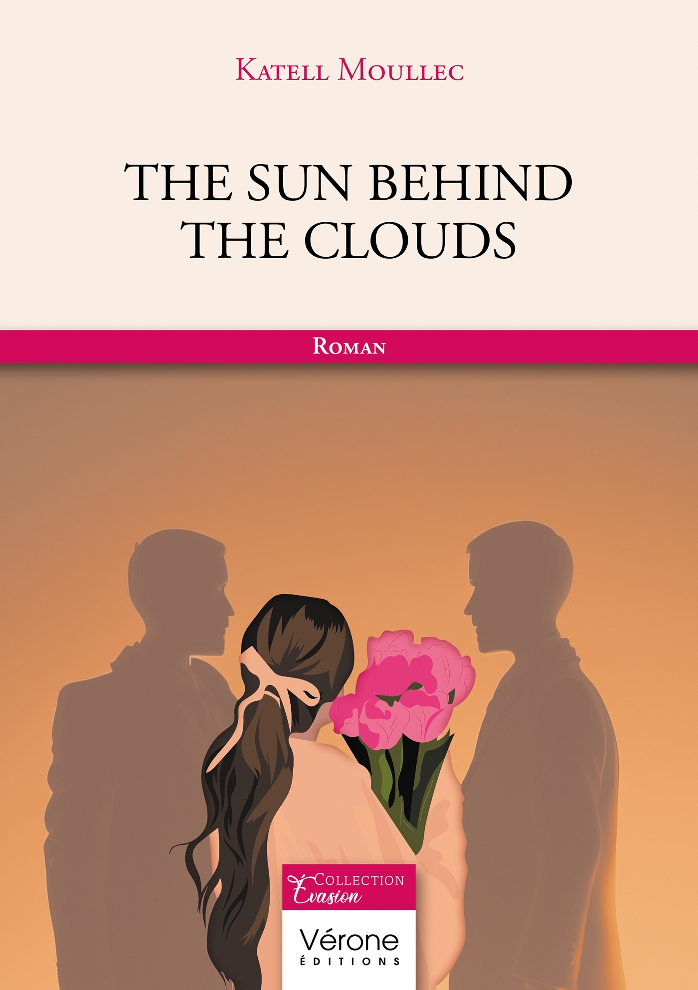 The sun behind the clouds