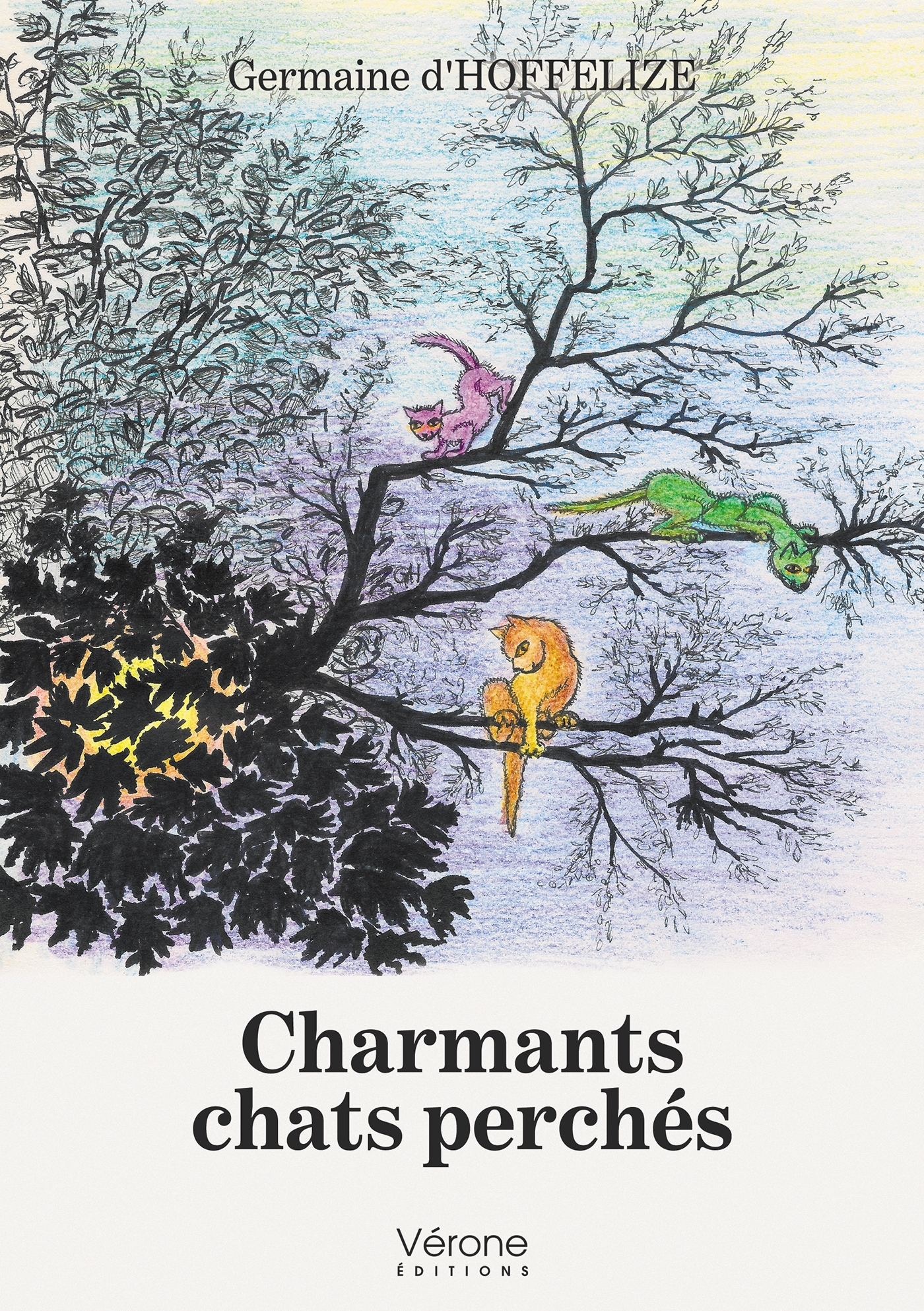 Charmants chats perchés