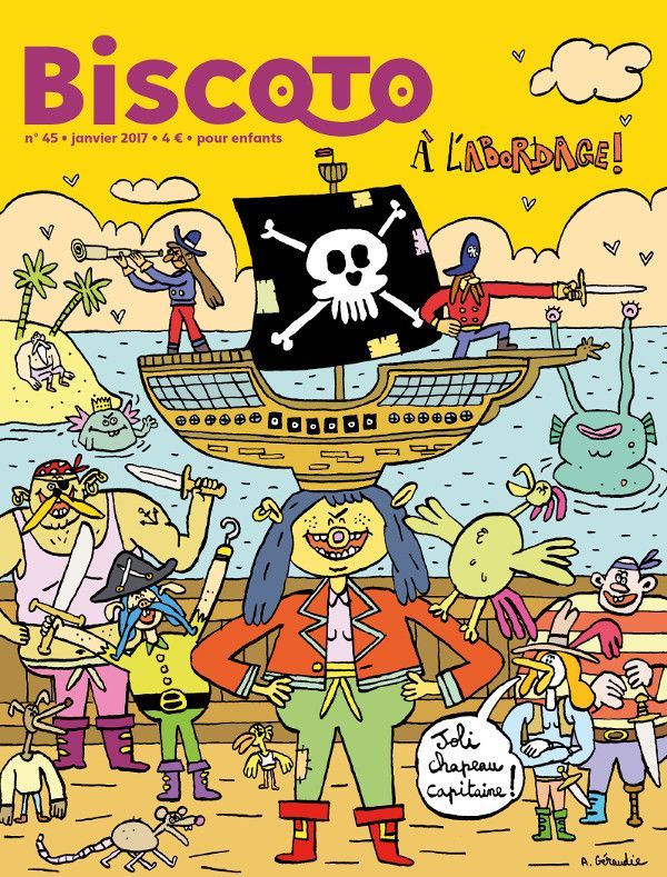 Lot de 5 Biscoto N°45 - a l'Abordage !