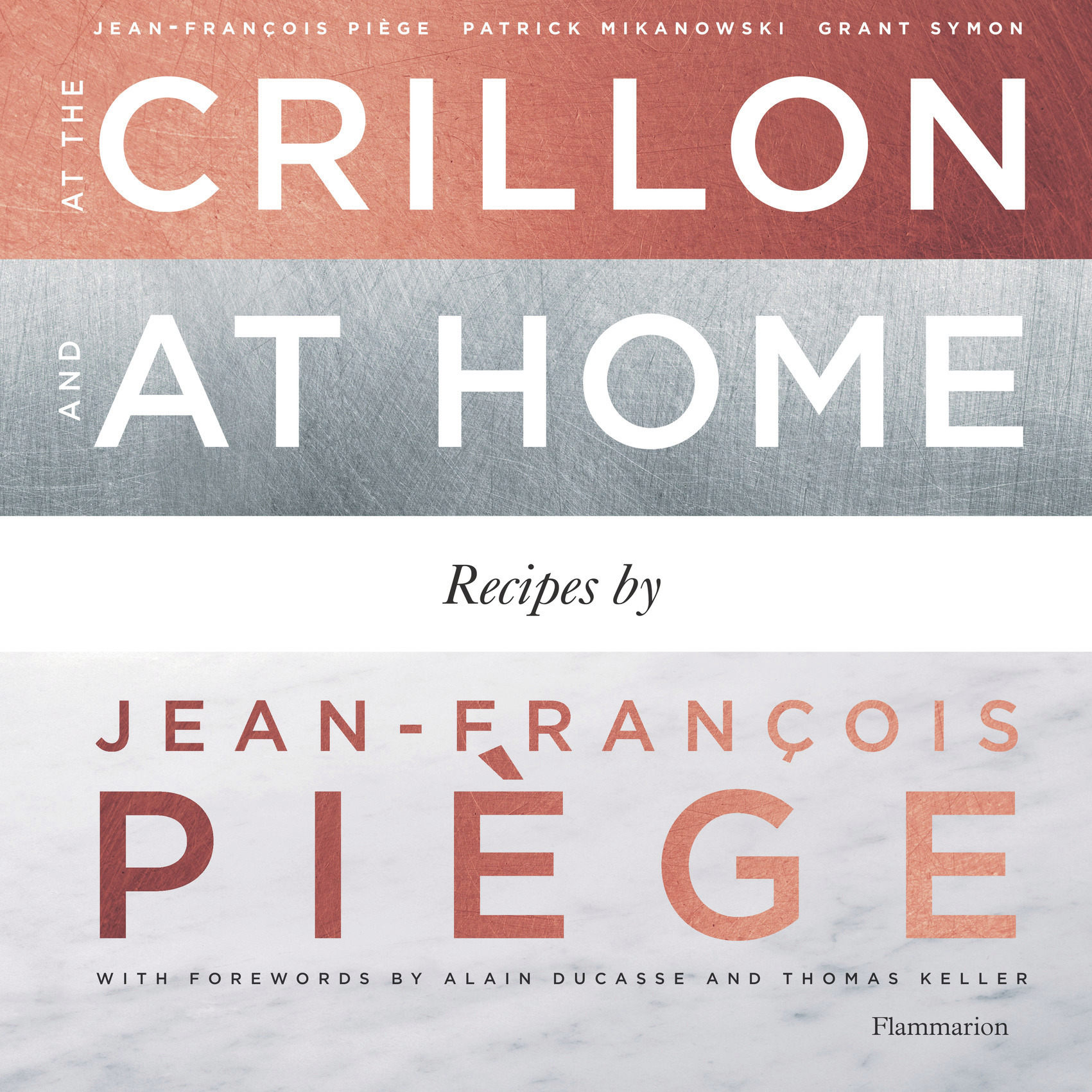 AT THE CRILLON AND AT HOME