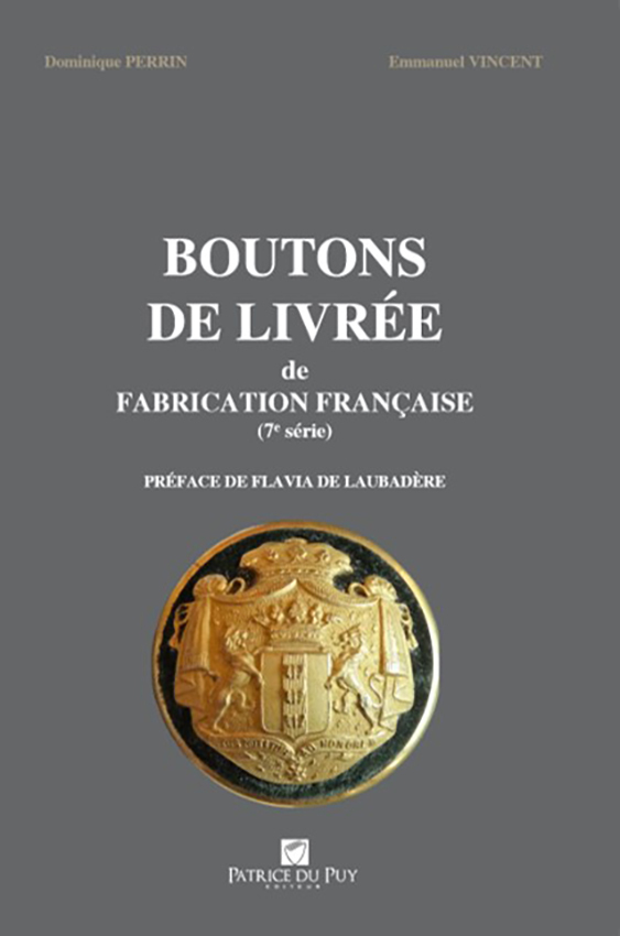 BOUTONS DE LIVREE DE FABRICATION FRANCAISE - 7EME SERIE