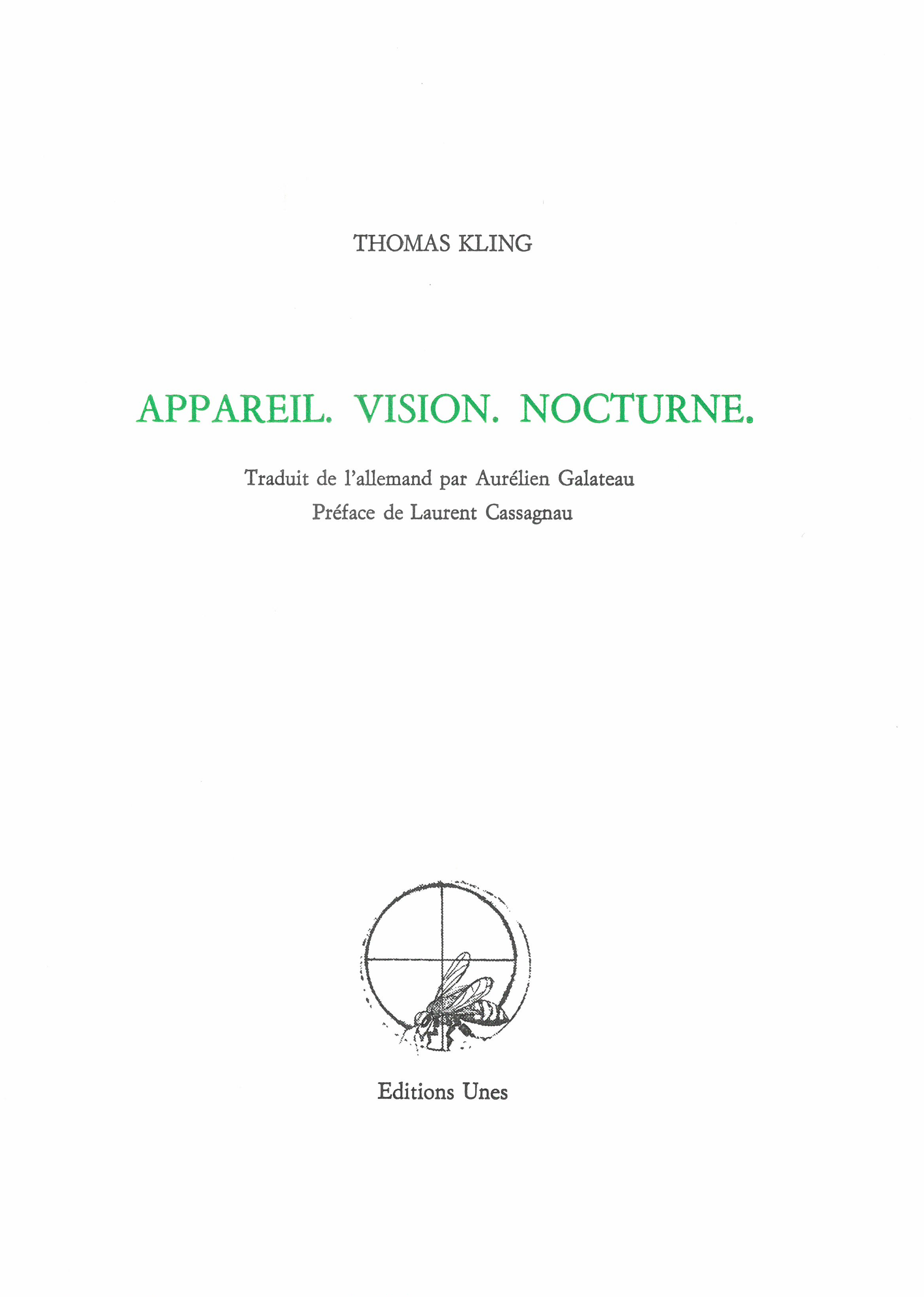 appareil. vision. nocturne