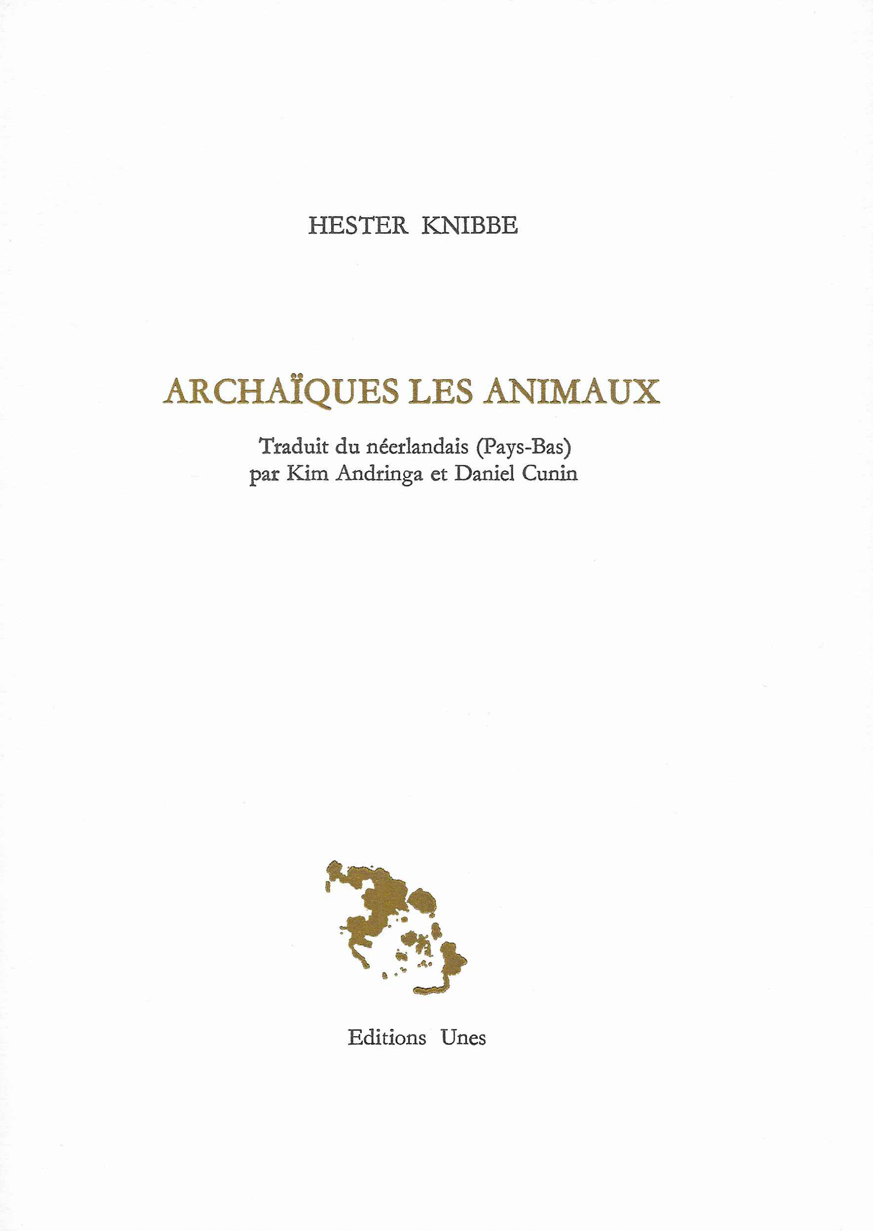 Archaïques les animaux
