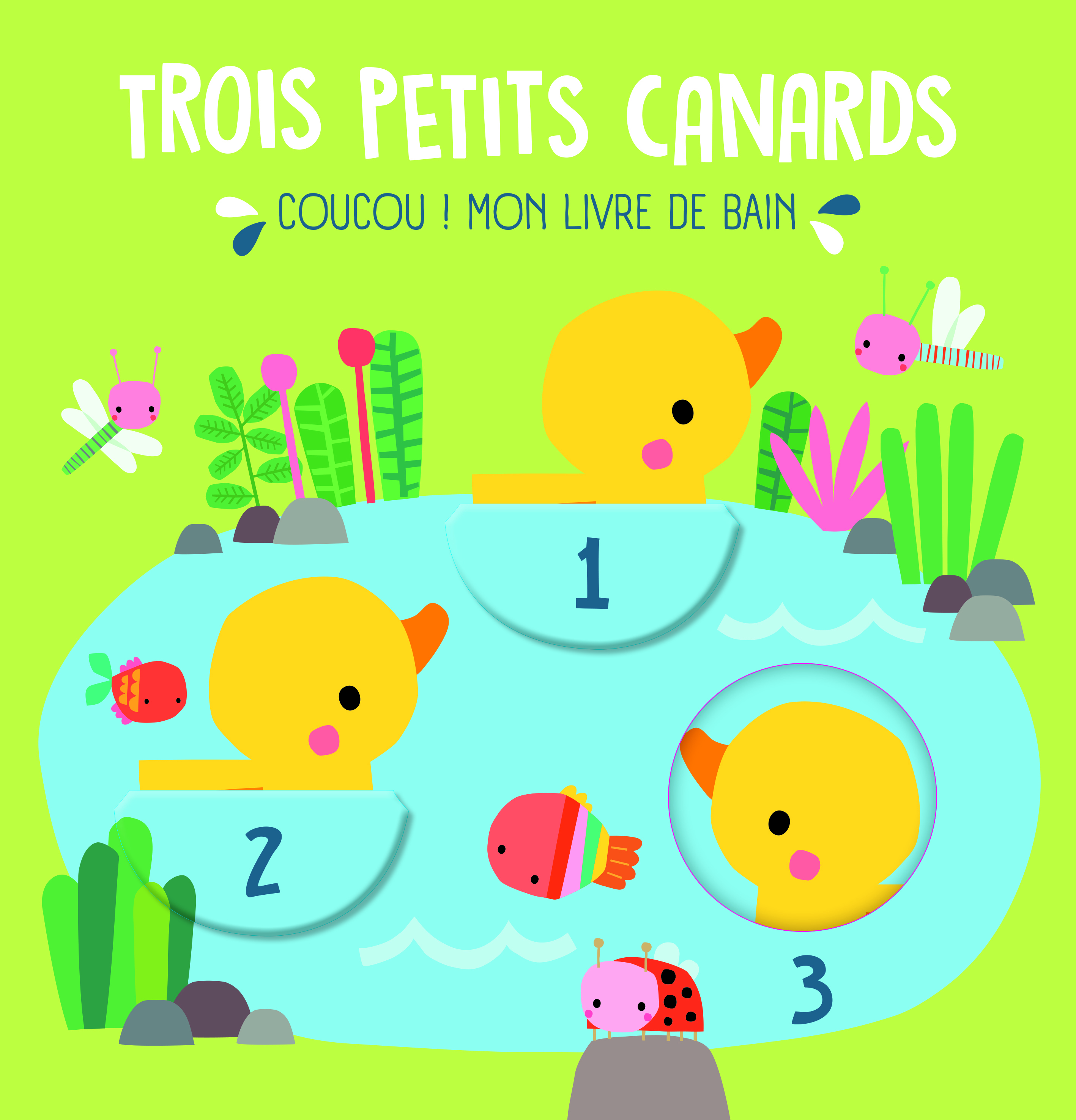 Trois petits canards livre bain 