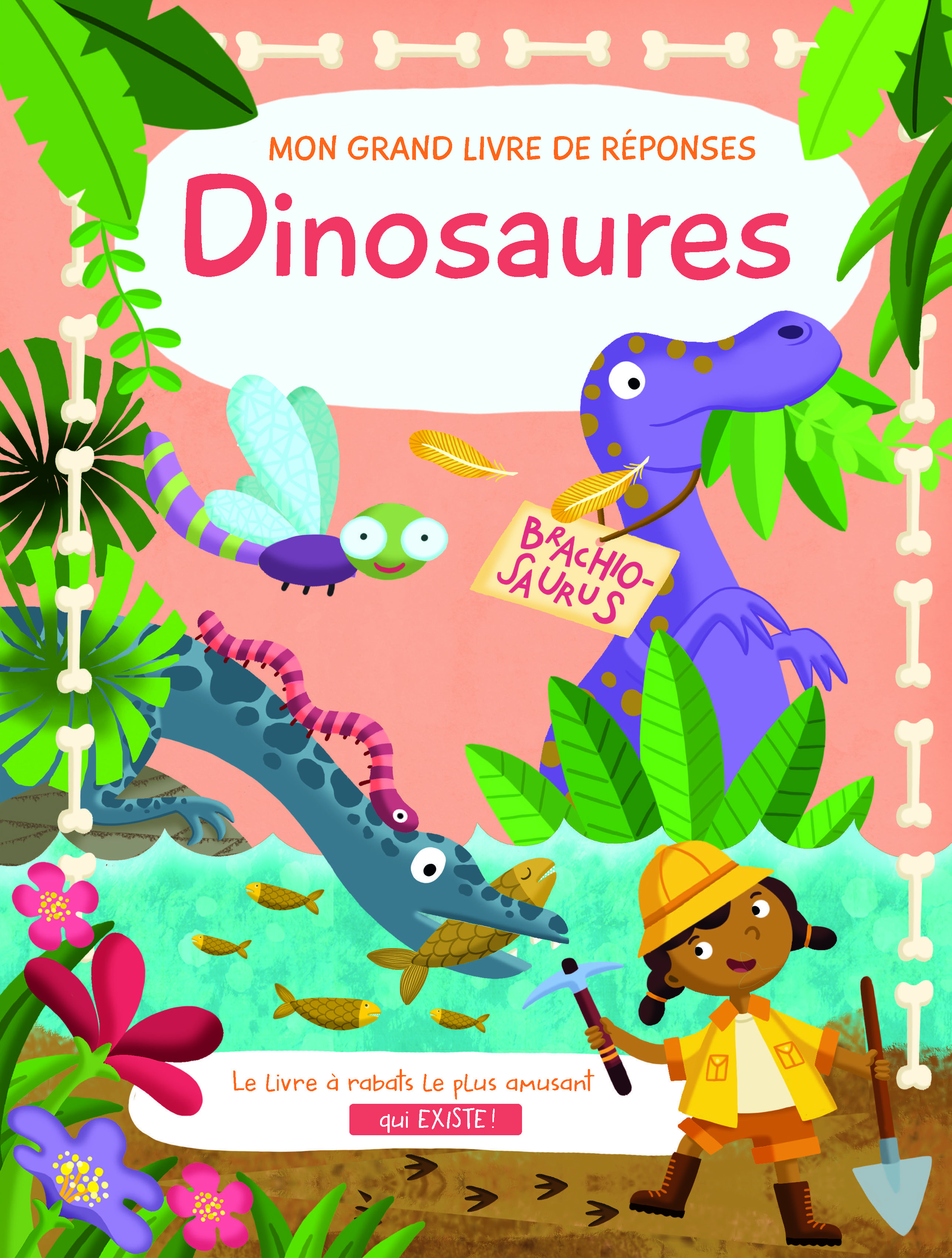 Dinosaures mon grand livre de réponses 
