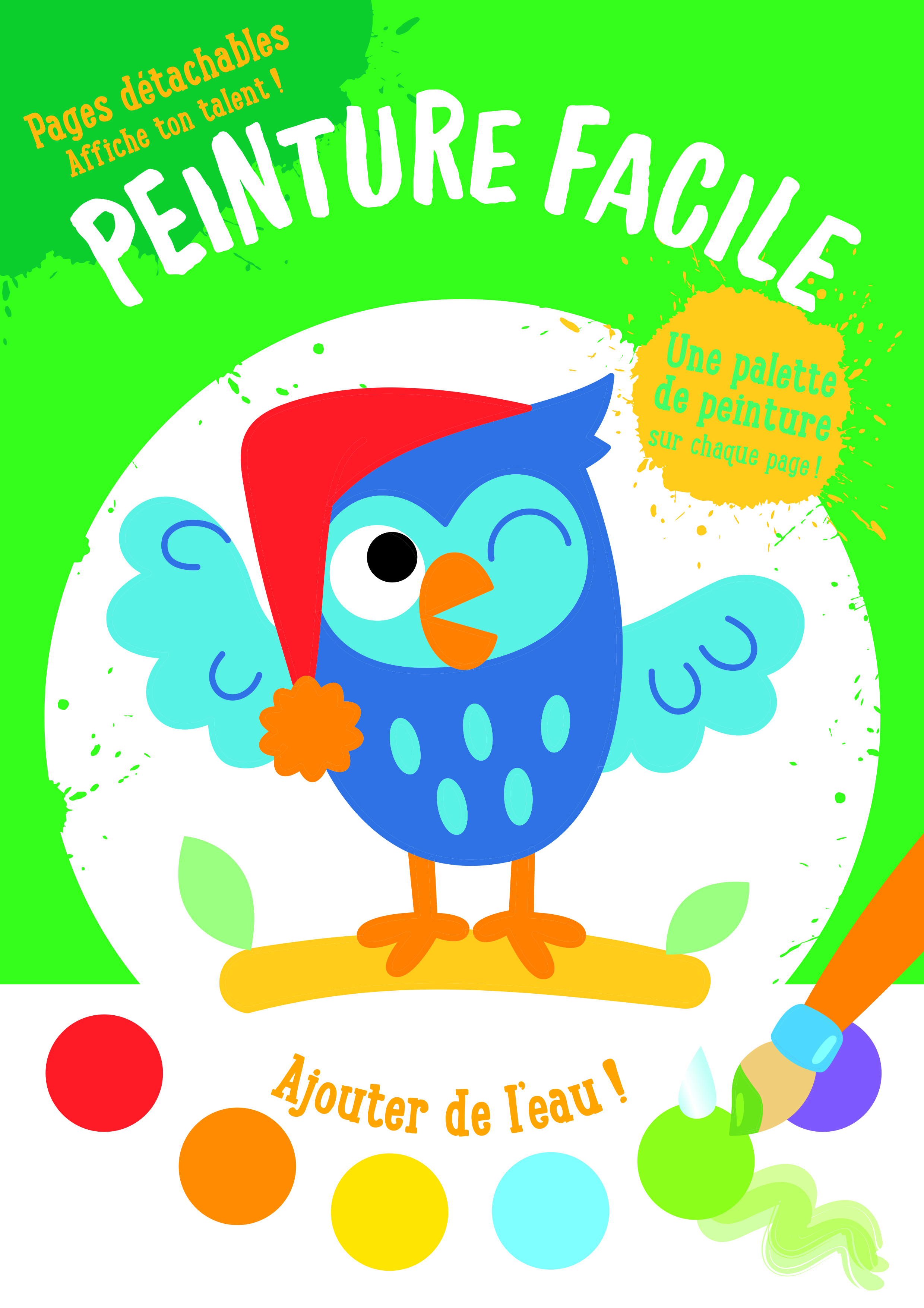 Hibou peinture facile