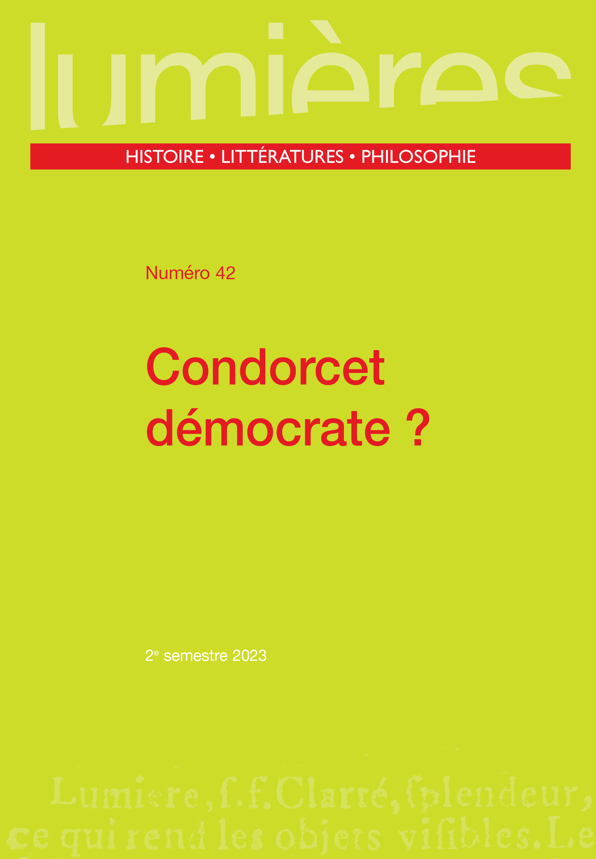 Condorcet démocrate ?