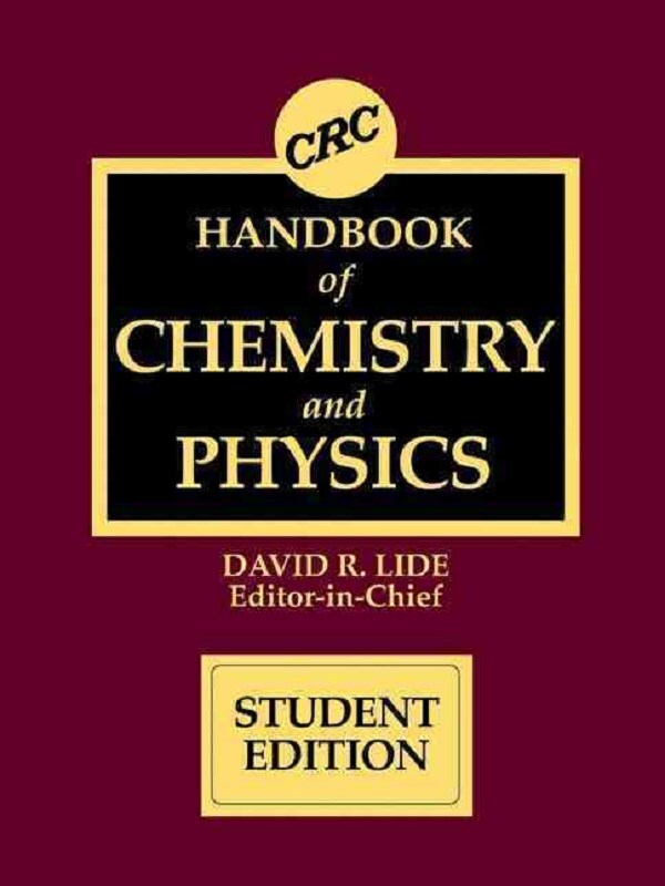 CRC Handbook of Chemistry and Physics, Student Edition