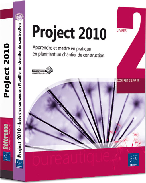 PROJECT 2010 - COFFRET DE 2 LIVRES - APPRENDRE ET METTRE EN PRATIQUE EN PLANIFIANT UN CHANTIER DE CO