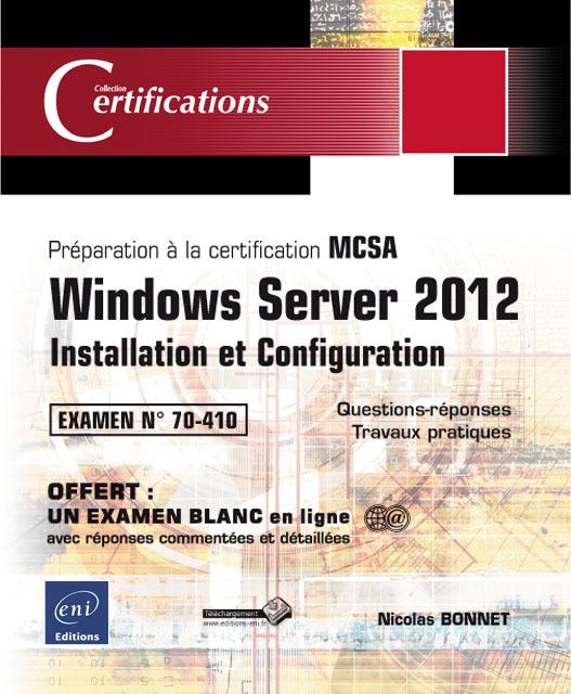 Windows Server 2012 - installation et configuration