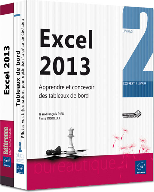 EXCEL 2013 - COFFRET DE 2 LIVR