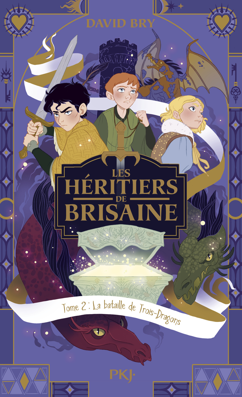 Les héritiers de Brisaine - Tome 2 La bataille de Trois-Dragons