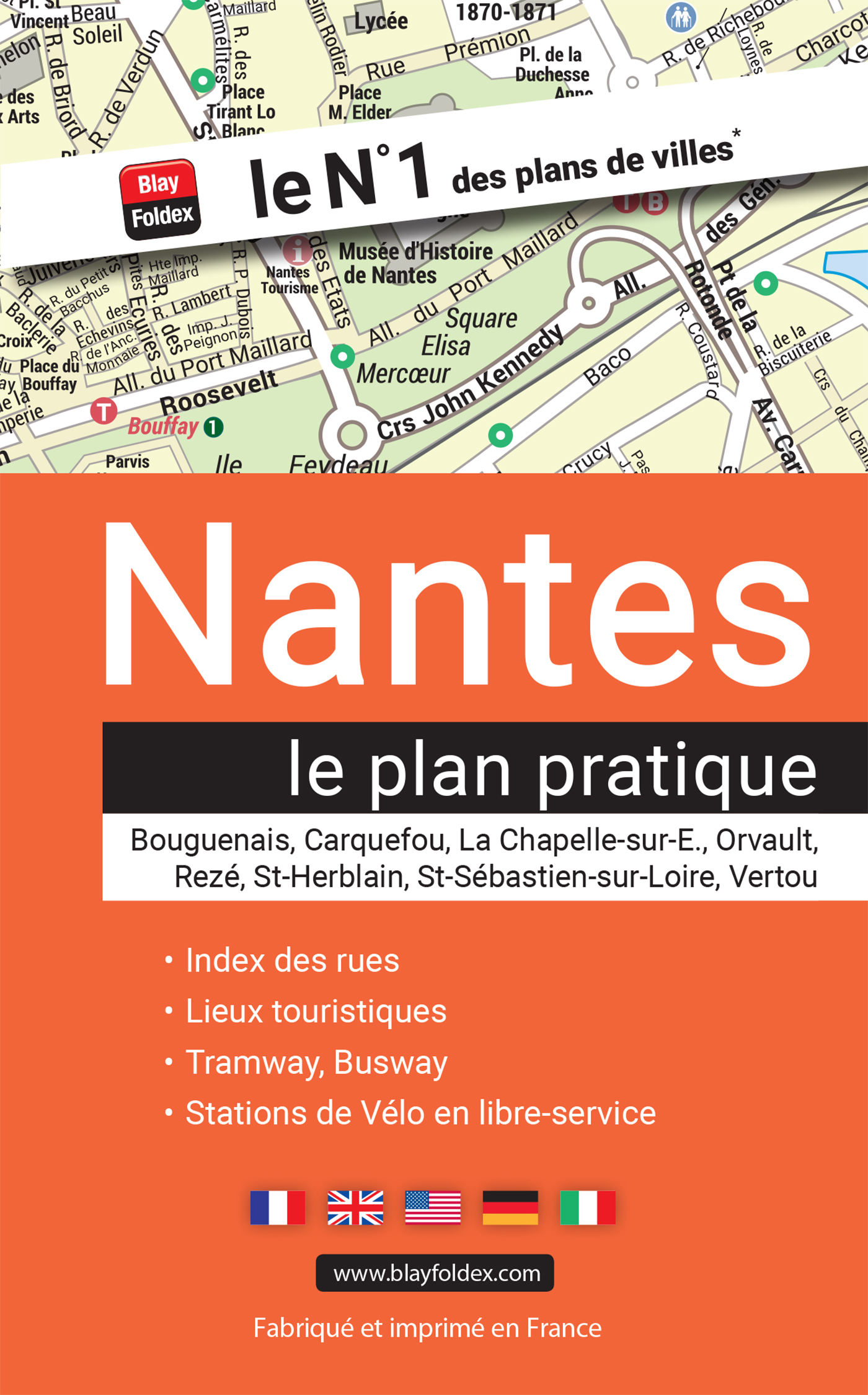 NANTES PLAN PRATIQUE