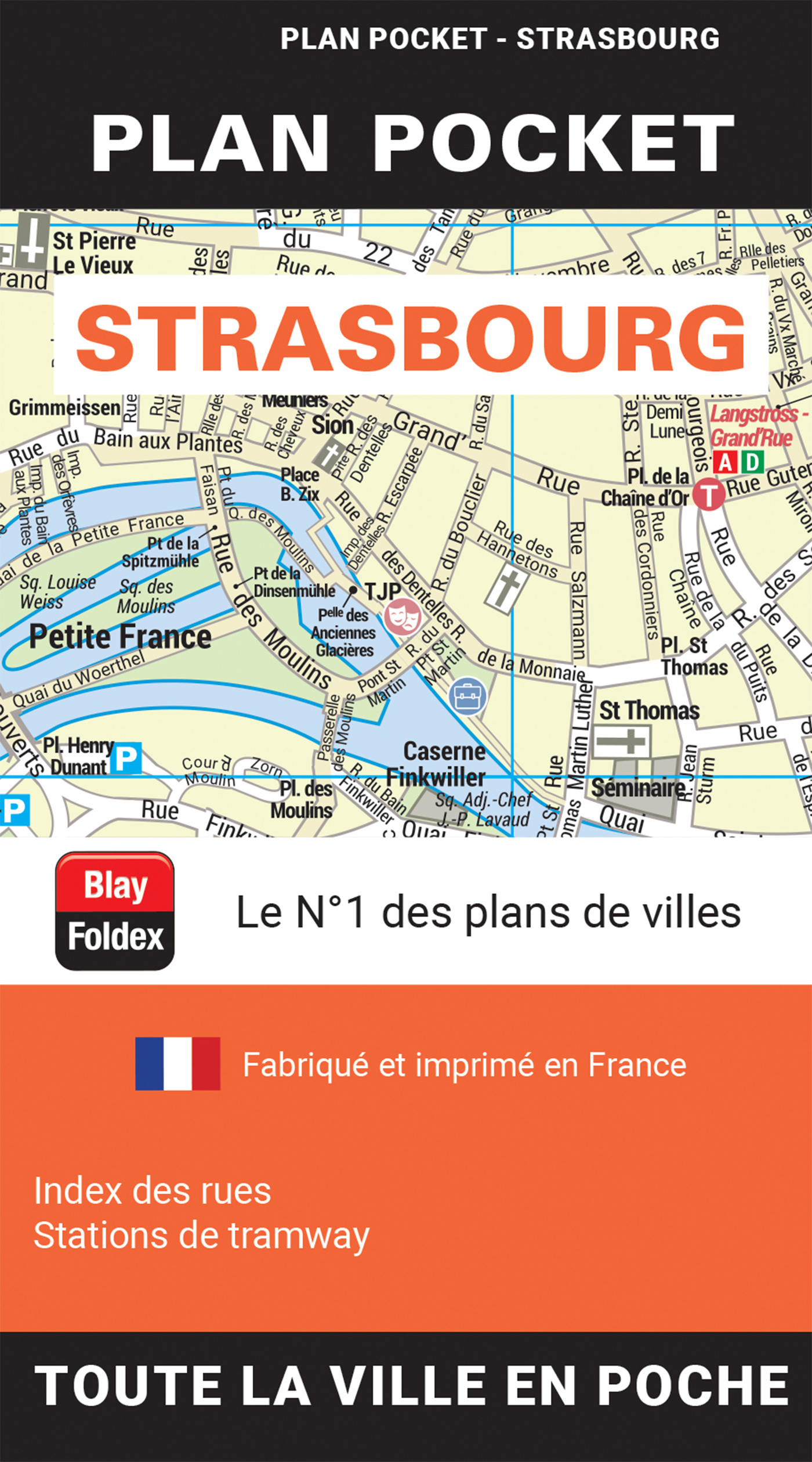 STRASBOURG PLAN POCKET 2024