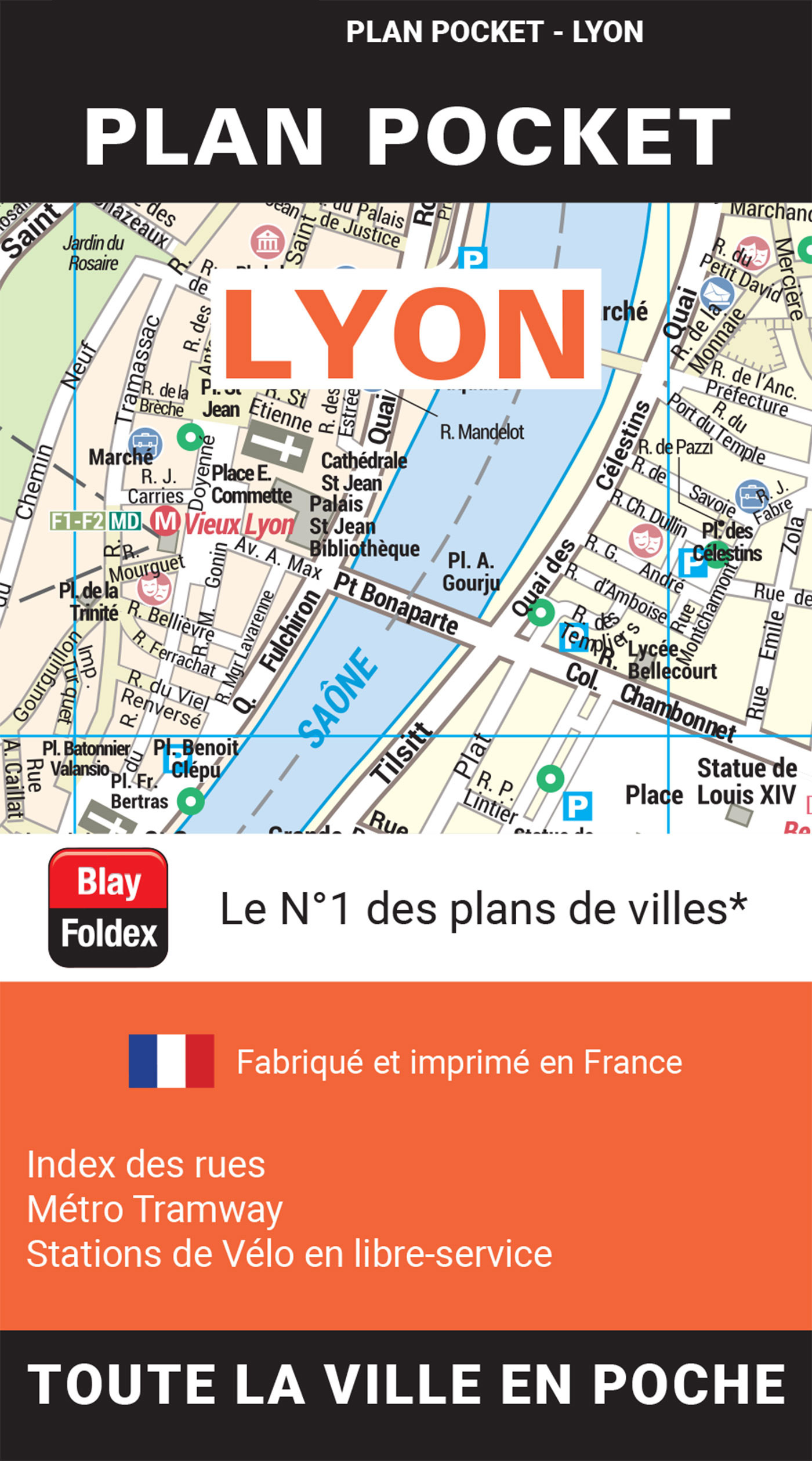 LYON PLAN POCKET 2024