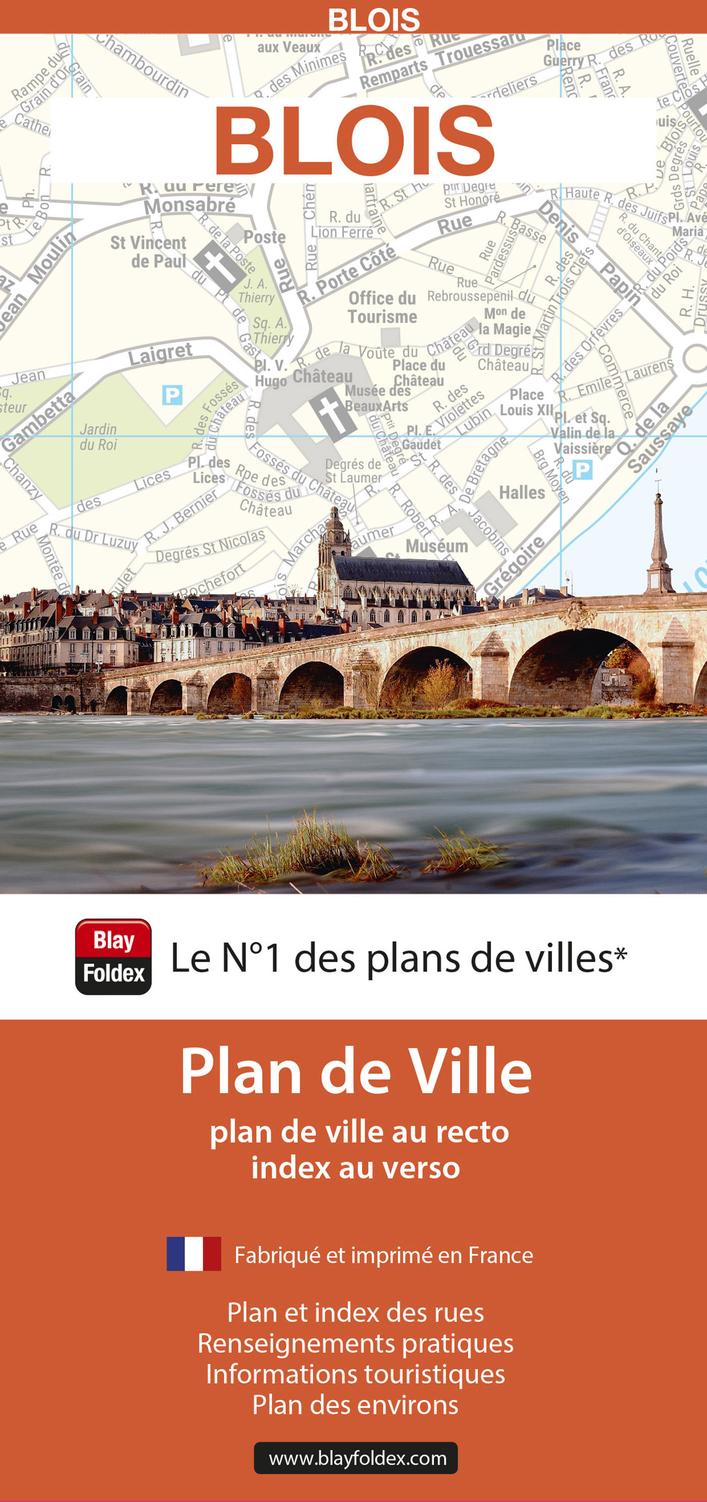 BLOIS 2024 - Plan de ville