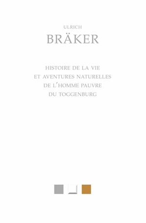 Histoire de la vie et aventures naturelles de l'homme pauvre du Toggenburg