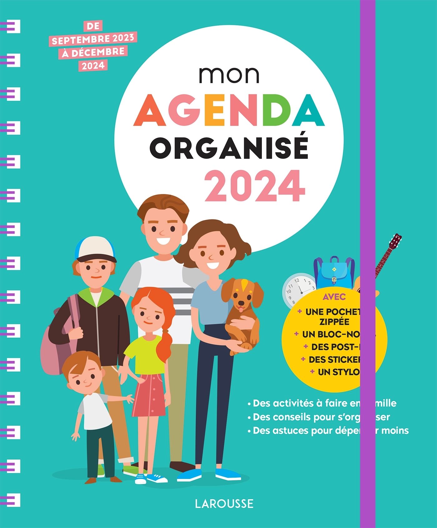Mon Agenda Famille Organisée 2024