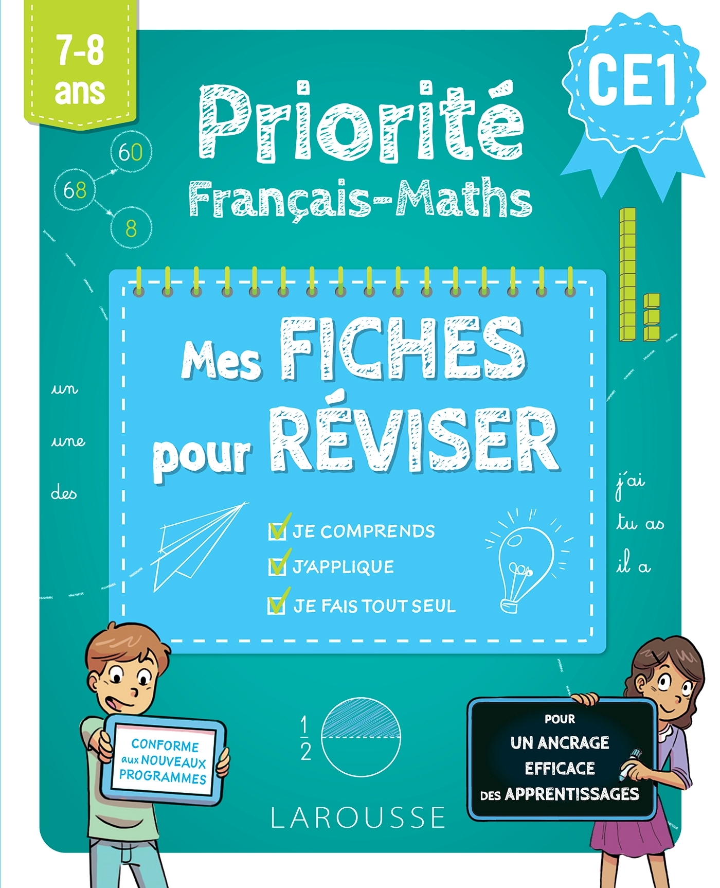 Priorité Français Maths - Mes Fiches pour réviser - CE1