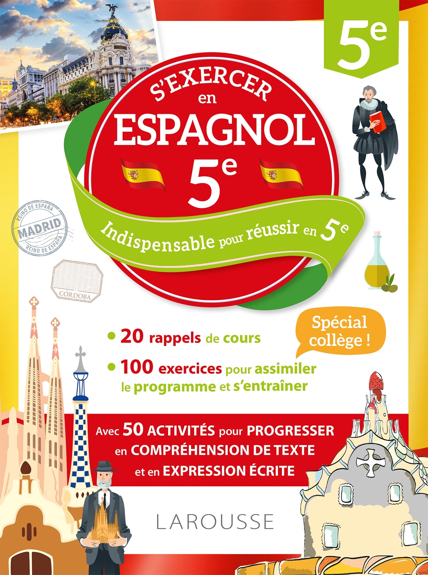 Cahier Larousse Espagnol 5e