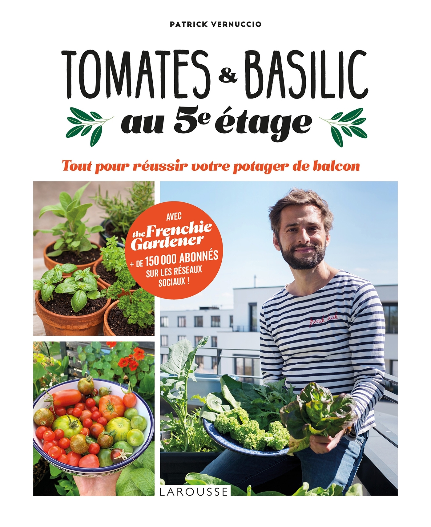 Tomates et basilic au 5ème étage