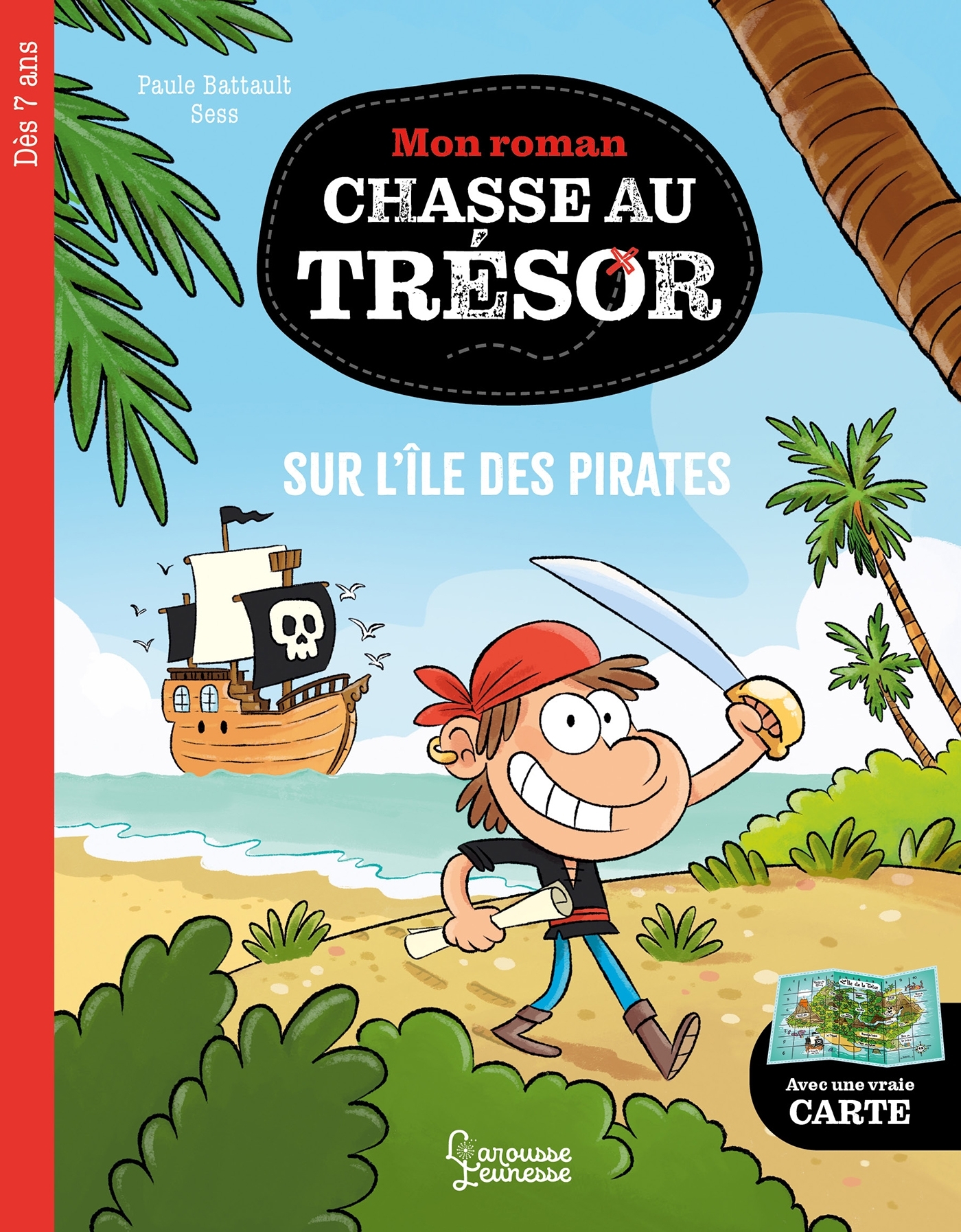Mon roman CHASSE AU TRESOR - Sur l'île des pirates