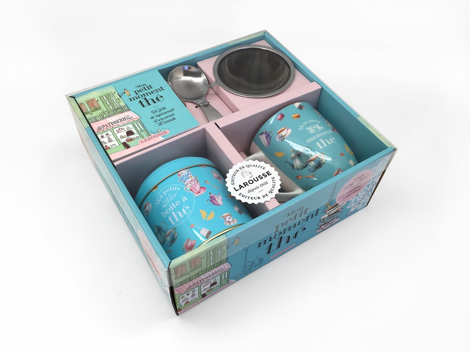 Coffret mug + Boîte Mon petit moment thé