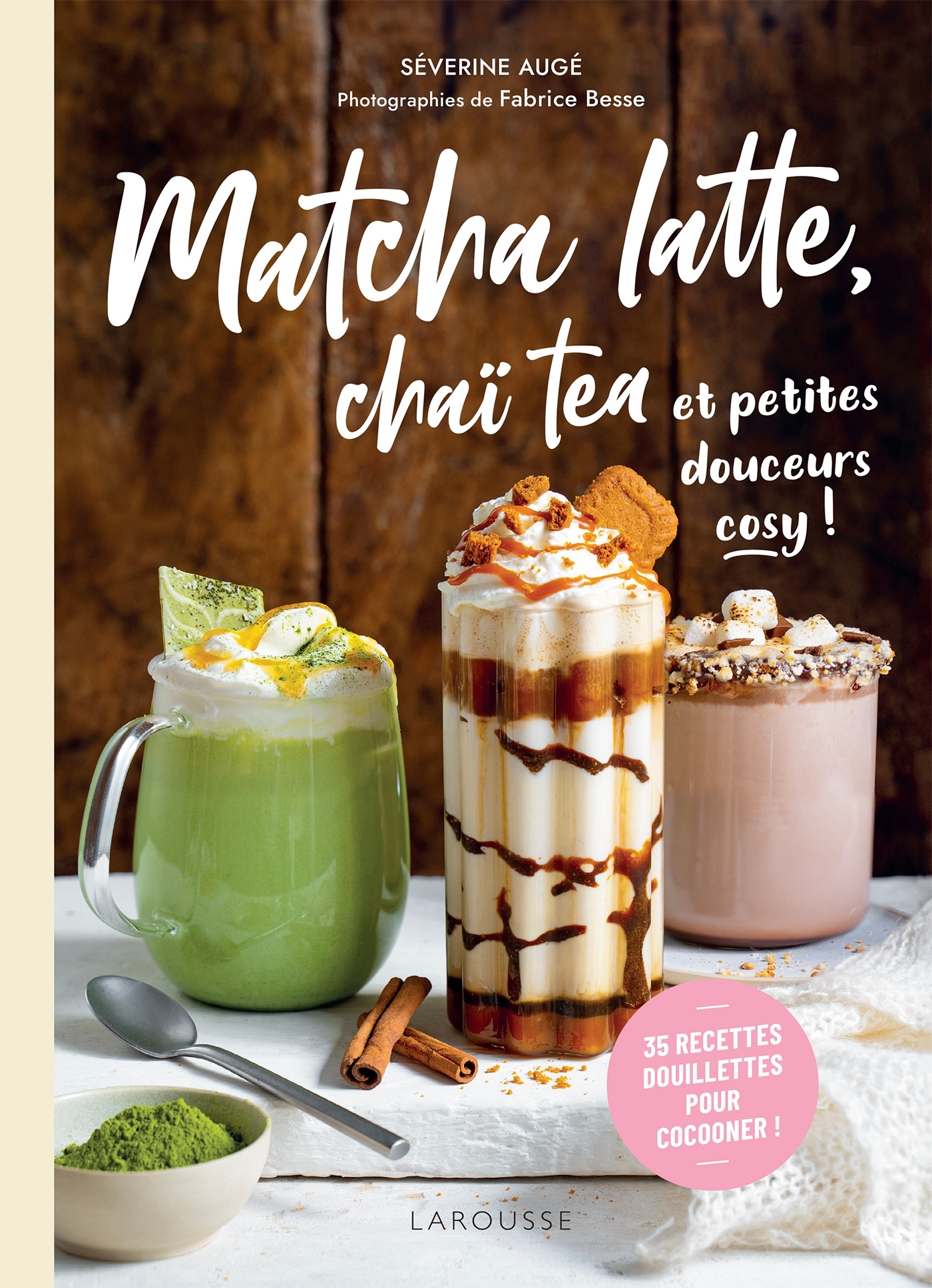 Matcha latte, chaï tea et petites douceurs cosy