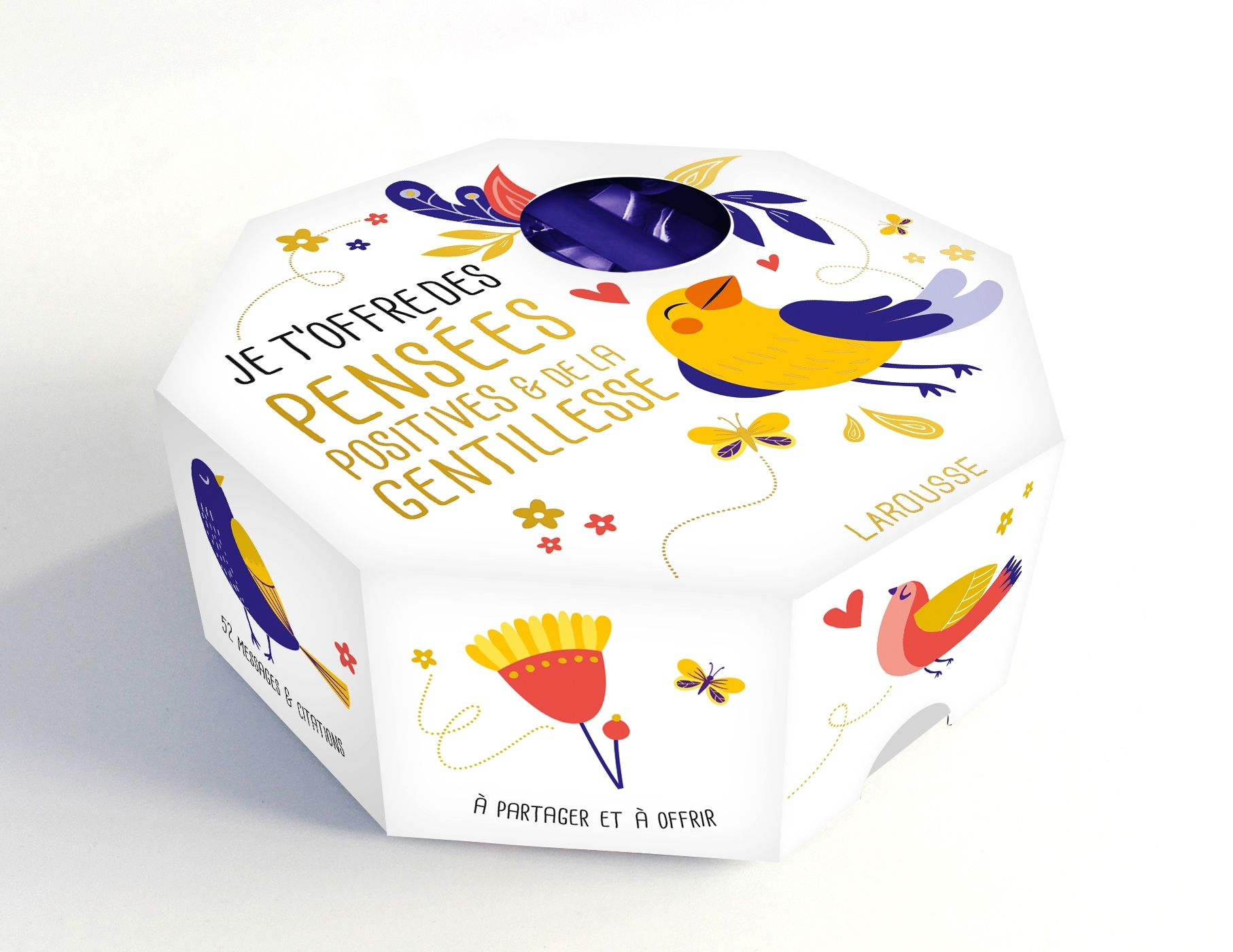 Je t'offre des pensées positives et de la gentillesse