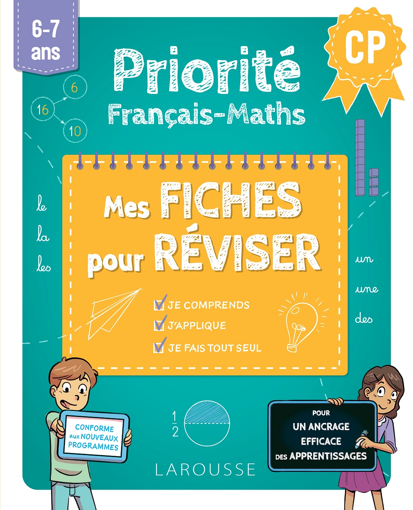 Priorité Français Maths - Mes fiches pour réviser - CP