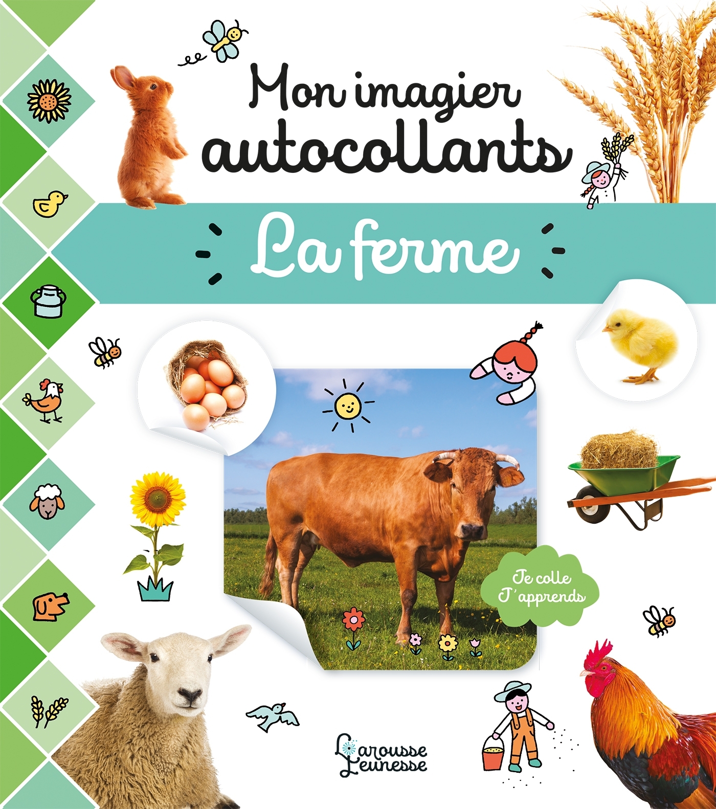 Mon imagier autocollants - La ferme