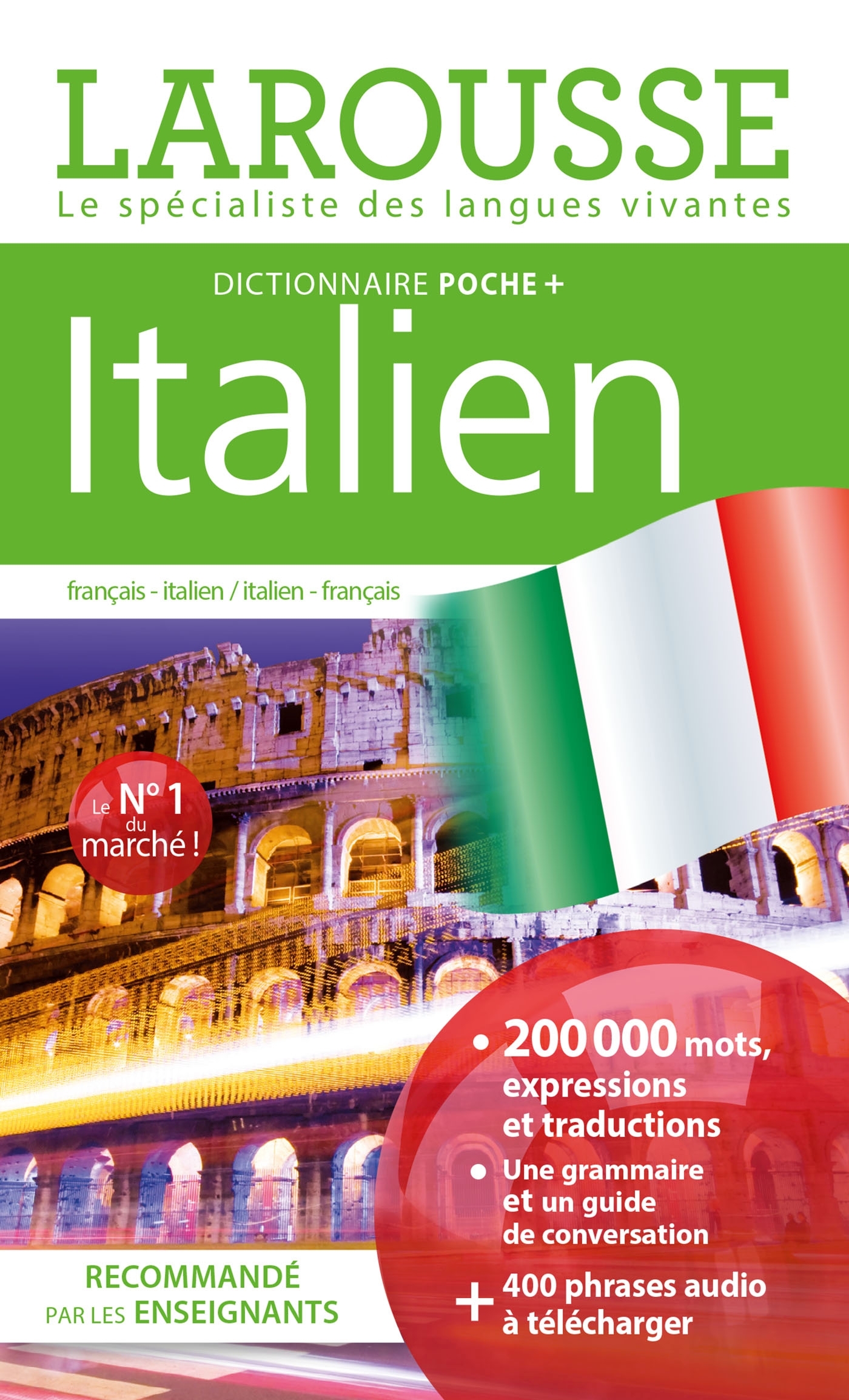 Dictionnaire Larousse poche plus Italien