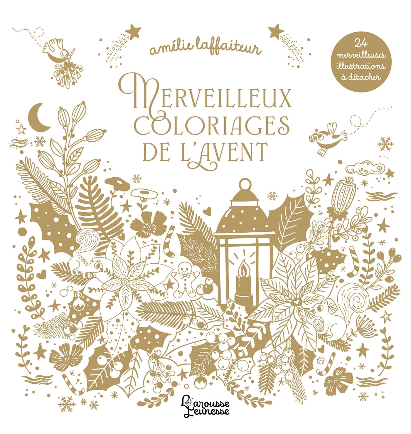 Merveilleux coloriages de l'Avent
