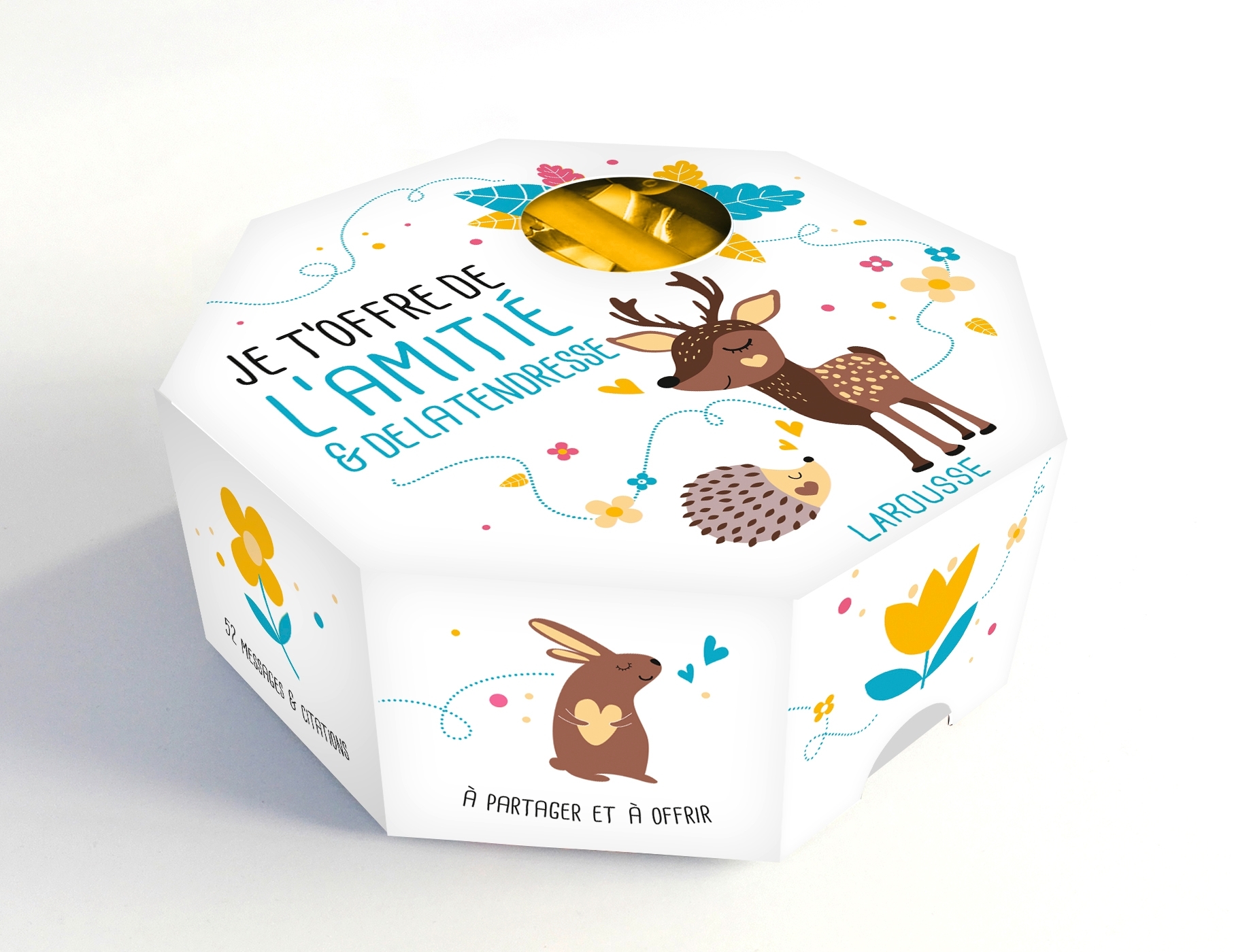 Je t'offre de l'amitié et de la tendresse