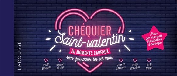 Chéquier saint-Valentin