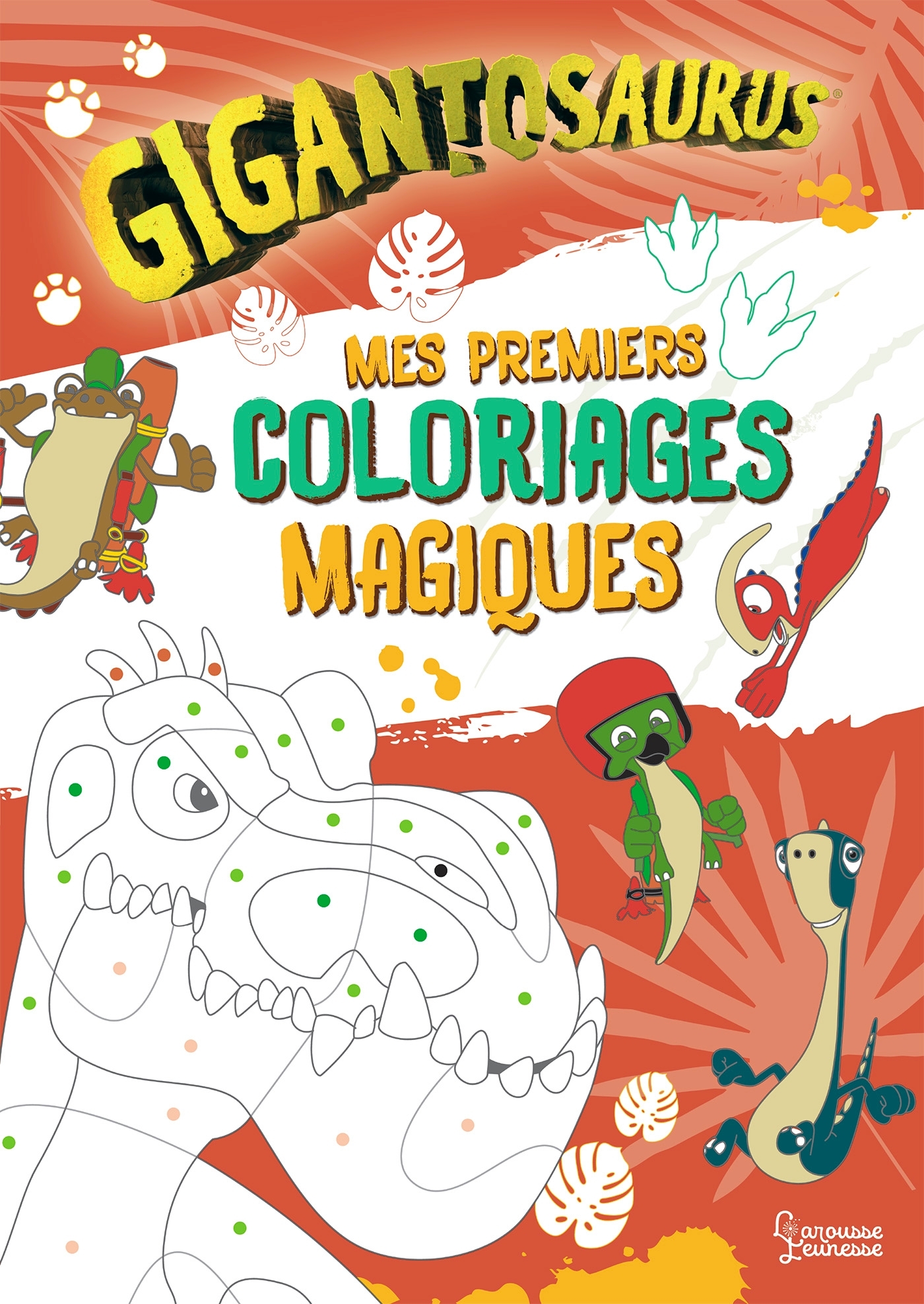 Mes tout premiers coloriages magiques Gigantosaurus