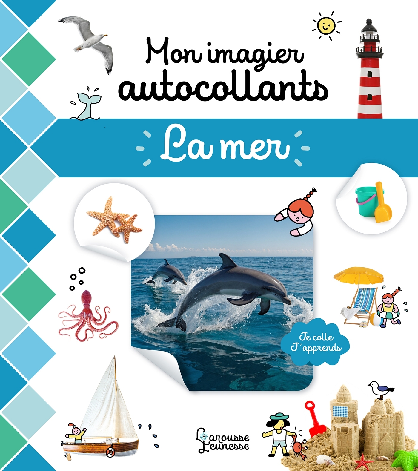 Mon imagier autocollants - La Mer