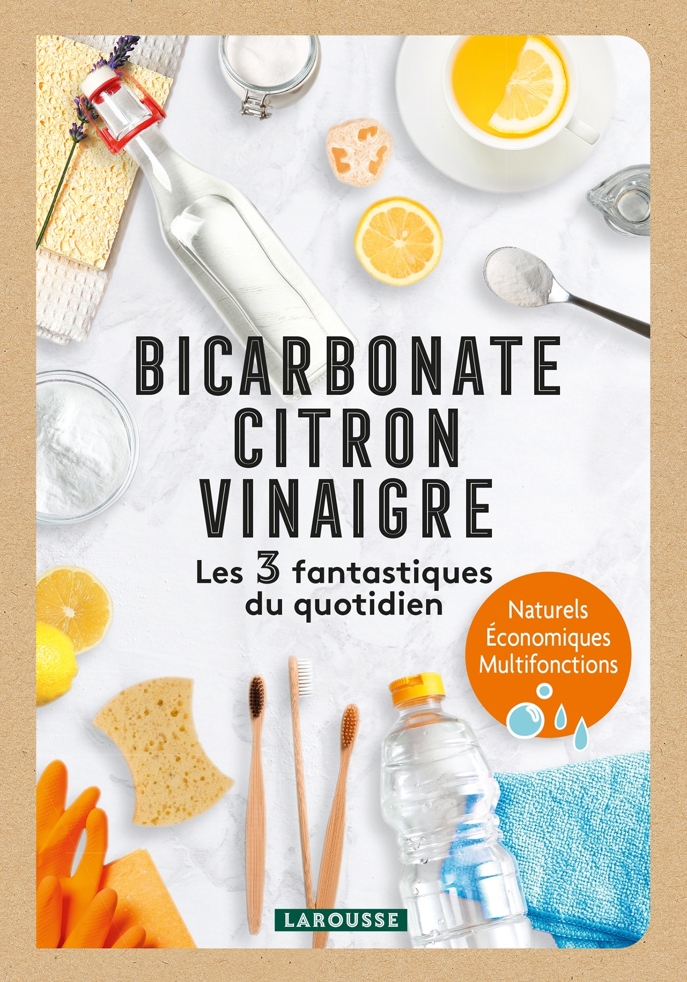 Bicarbonate - Citron - Vinaigre - Les 3 fantastiques du quotidien