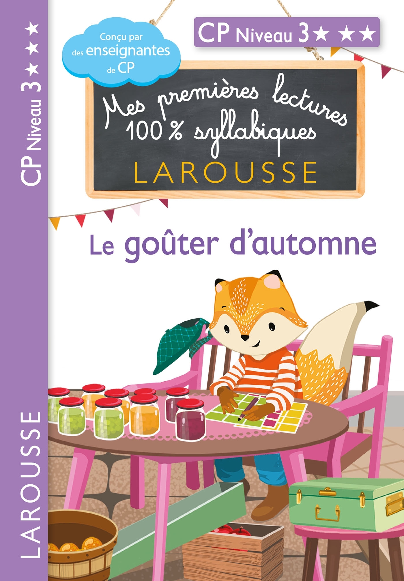 Premières lectures syllabiques - CP Niveau 3 - Le goûter d'automne