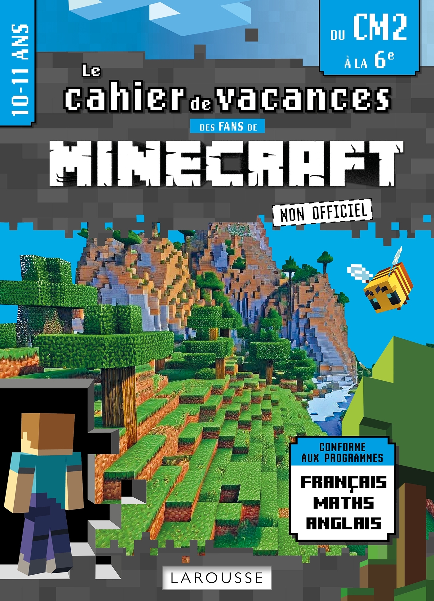 Fans de Minecraft &co - Cahier de vacances du CM2 à la 6e