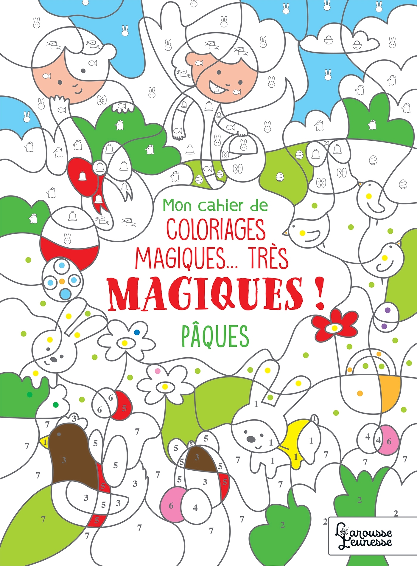 Coloriages magiques très magiques, Pâques