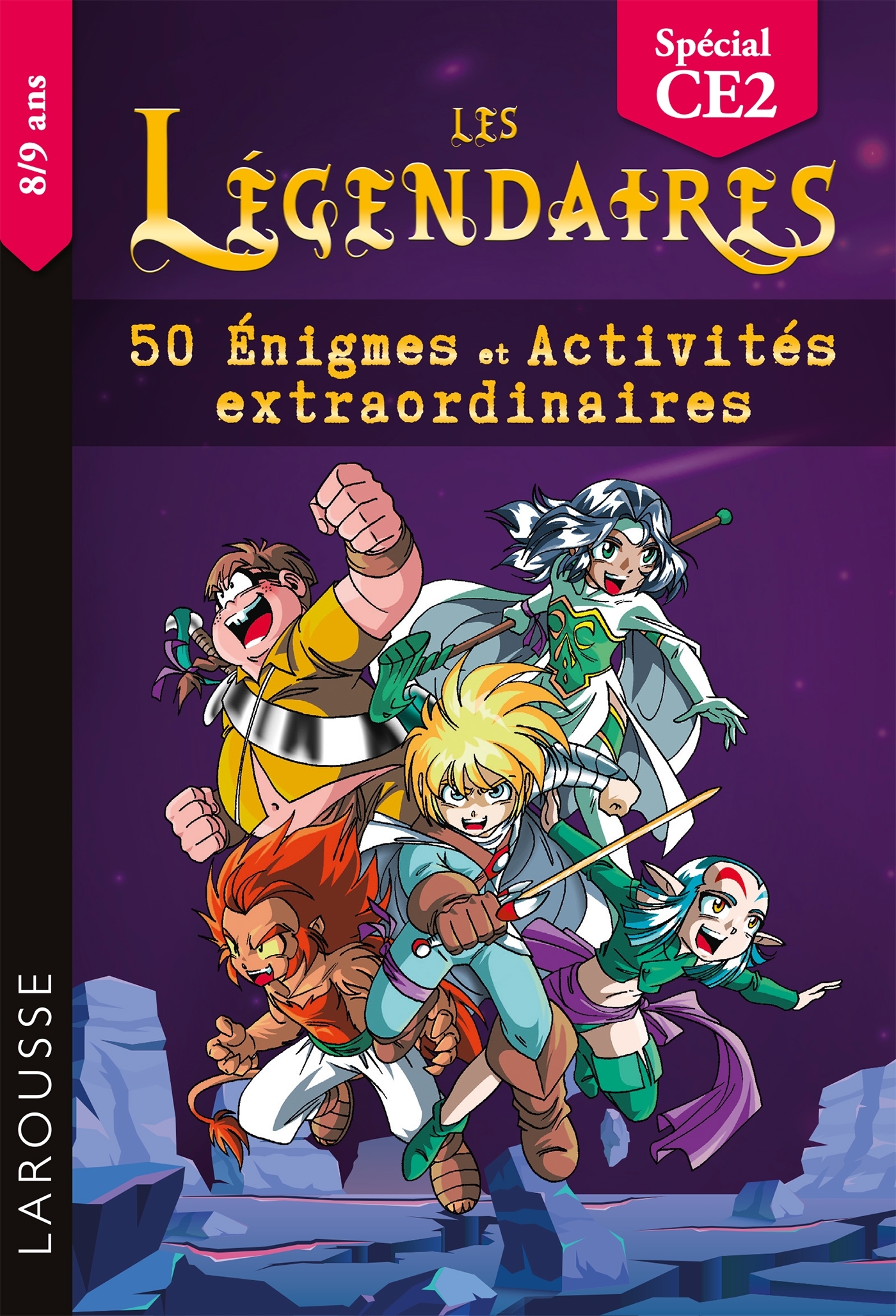Les Légendaires - 50 Enigmes et activités extraordinaires CE2
