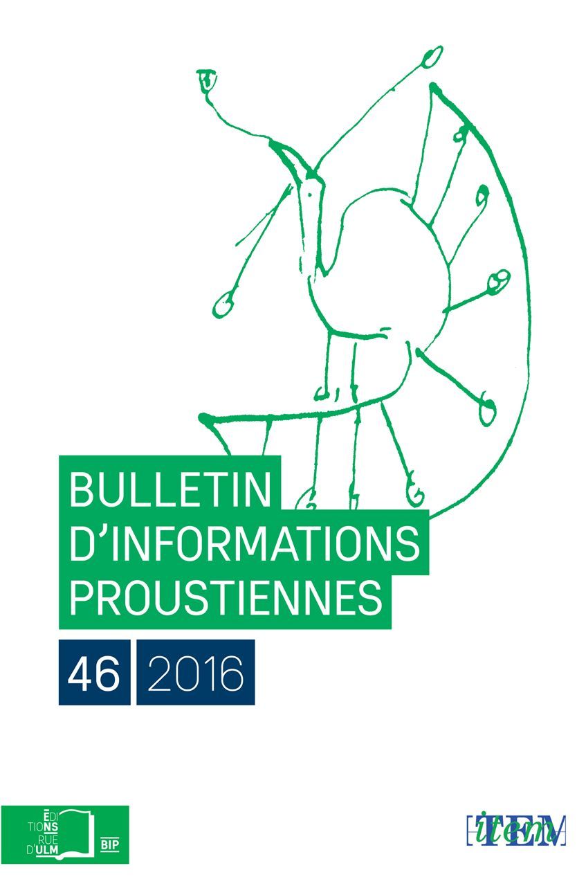 Bulletin Proust N 46