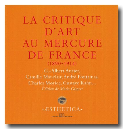 La Critique d'Art au Mercure de France