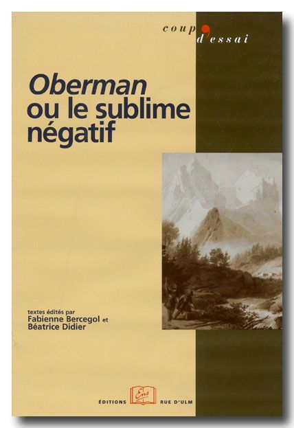 Oberman ou le Sublime Negatif